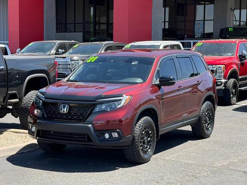 MAROON 2021 Honda Passport AWD EX-L