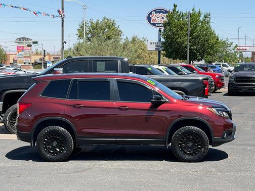 MAROON 2021 Honda Passport AWD EX-L