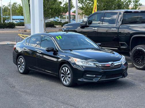 BLACK 2017 Honda Accord Hybrid EX-L
