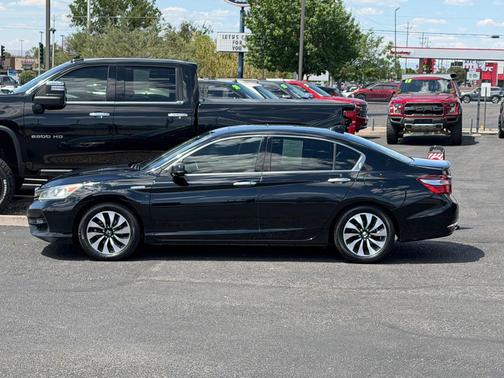 BLACK 2017 Honda Accord Hybrid EX-L