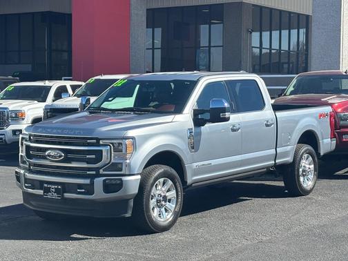 Iconic Silver Metallic 2022 Ford F-350 Platinum