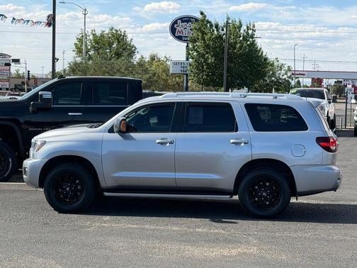 Silver Sky Metallic 2018 Toyota Sequoia Limited