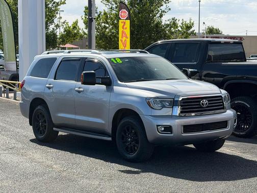 Silver Sky Metallic 2018 Toyota Sequoia Limited