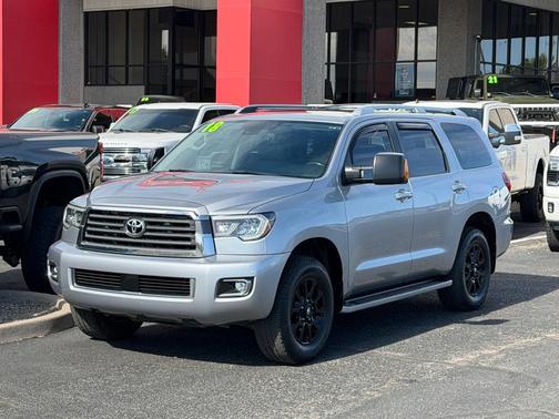 Silver Sky Metallic 2018 Toyota Sequoia Limited