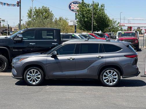 Magnetic Gray Metallic 2021 Toyota Highlander Limited