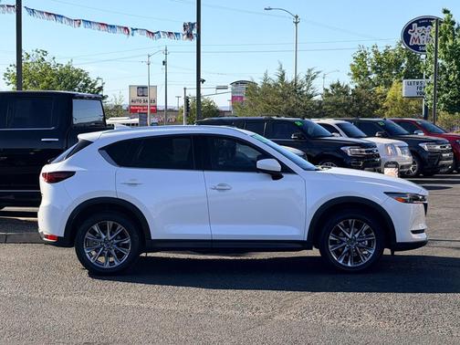 Snowflake White Pearl Mica 2021 Mazda CX-5 Signature