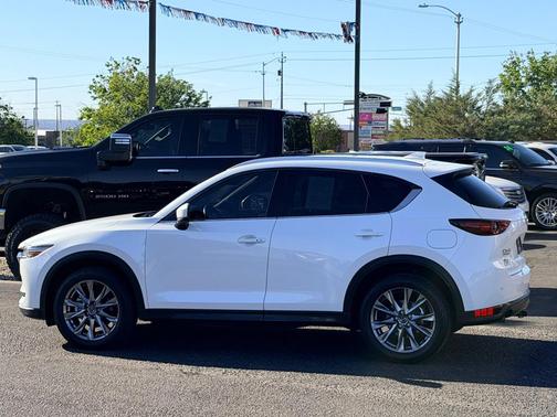 Snowflake White Pearl Mica 2021 Mazda CX-5 Signature
