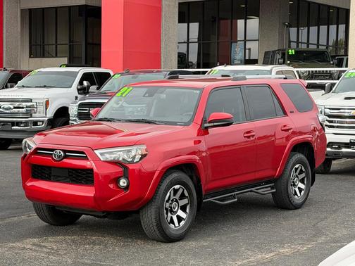 Barcelona Red Metallic 2021 Toyota 4Runner SR5