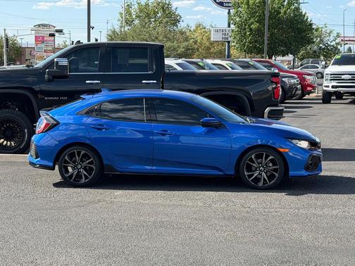 Aegean Blue Metallic 2018 Honda Civic Sport