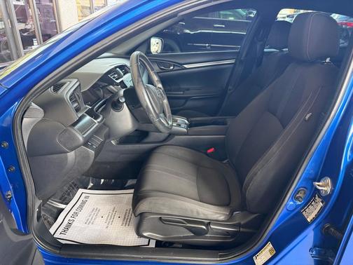 Aegean Blue Metallic 2018 Honda Civic Sport