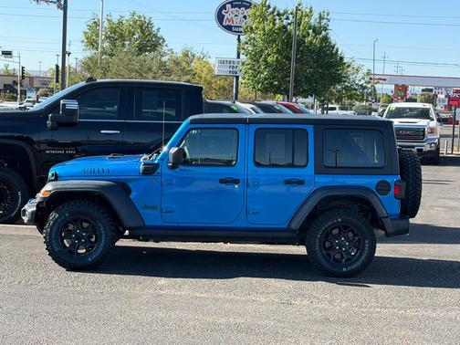 Hydro Blue Pearlcoat 2023 Jeep Wrangler 4xe Base