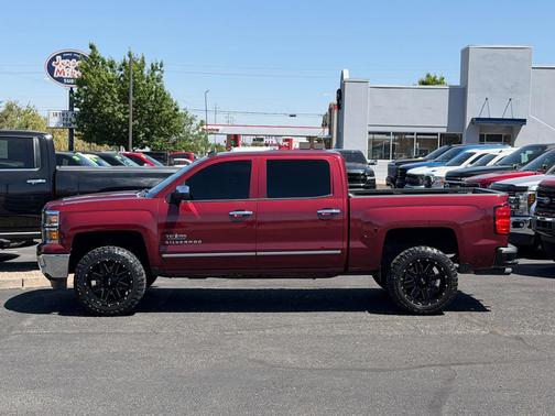 RED 2014 Chevrolet Silverado 1500 LTZ