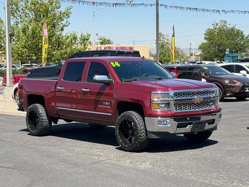 RED 2014 Chevrolet Silverado 1500 LTZ