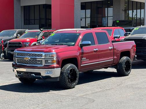 RED 2014 Chevrolet Silverado 1500 LTZ