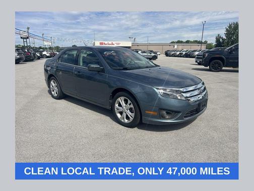 Steel Blue Metallic 2012 Ford Fusion SE