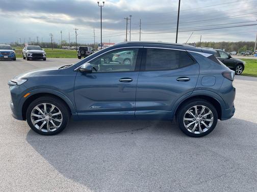 Ocean Blue Metallic 2026 Buick Encore GX Avenir