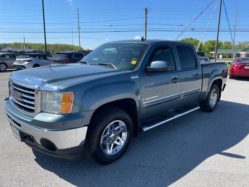 Steel Gray Metallic 2009 GMC Sierra 1500 SLT Crew Cab