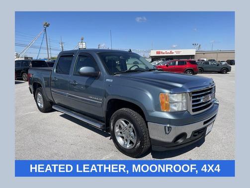 Steel Gray Metallic 2009 GMC Sierra 1500 SLT Crew Cab