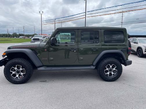 Sarge Green Clearcoat 2022 Jeep Wrangler Rubicon