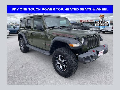Sarge Green Clearcoat 2022 Jeep Wrangler Unlimited Rubicon
