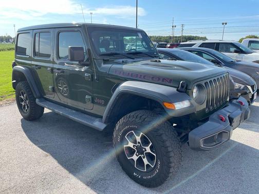 Sarge Green Clearcoat 2022 Jeep Wrangler Unlimited Rubicon