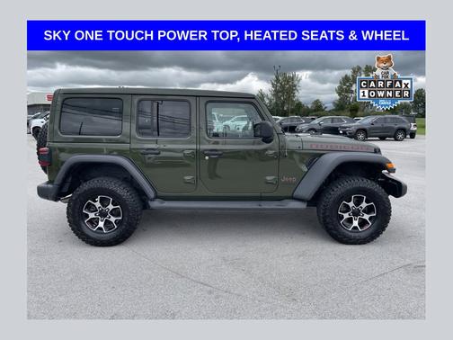 Sarge Green Clearcoat 2022 Jeep Wrangler Rubicon