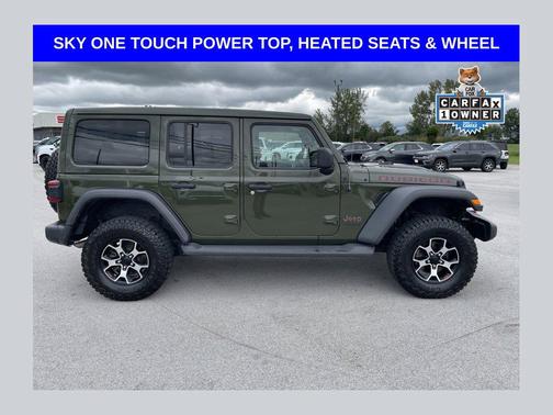 Sarge Green Clearcoat 2022 Jeep Wrangler Unlimited Rubicon