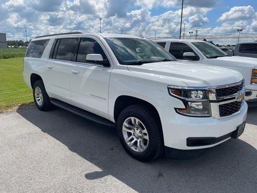 Summit White 2018 Chevrolet Suburban LS