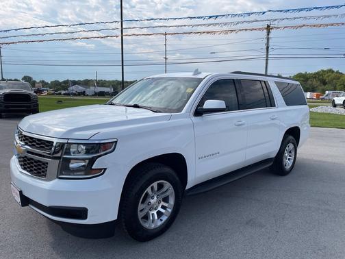 Summit White 2018 Chevrolet Suburban LS