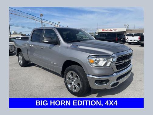 Billet Silver Metallic Clearcoat 2022 RAM 1500 Big Horn/Lone Star