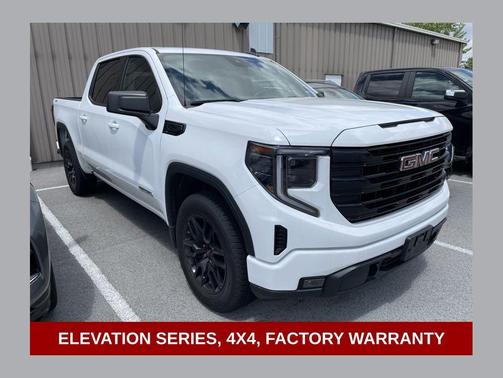 Summit White 2023 GMC Sierra 1500 Elevation