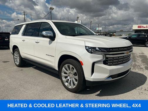 Iridescent Pearl Tricoat 2024 Chevrolet Suburban Premier