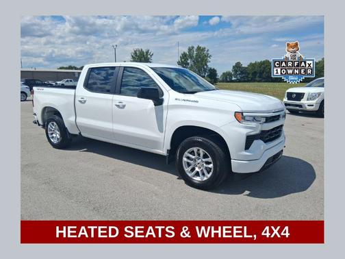 Summit White 2026 Chevrolet Silverado 1500 RST