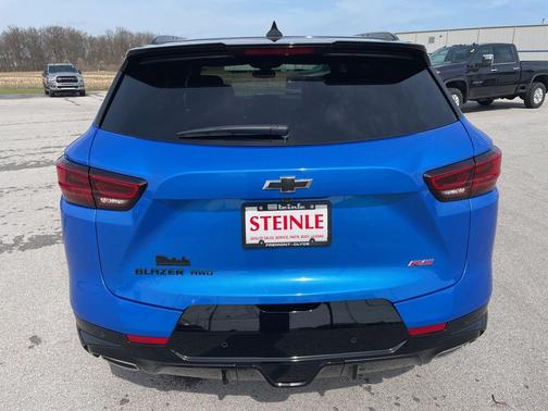 Riptide Blue Metallic 2026 Chevrolet Blazer RS