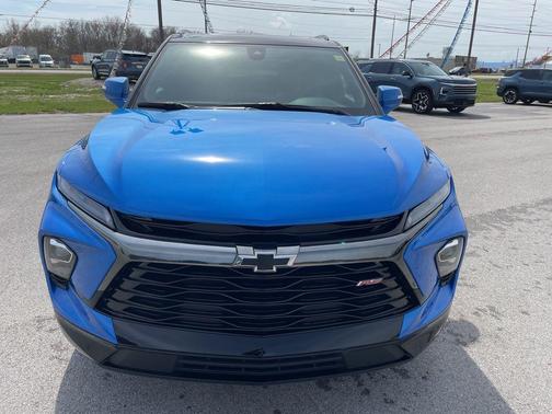 Riptide Blue Metallic 2026 Chevrolet Blazer RS