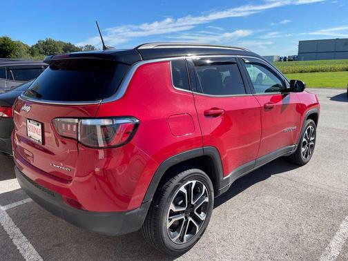Red Hot Pearlcoat 2024 Jeep Compass Limited