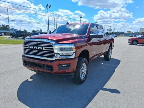 Delmonico Red Pearlcoat 2023 RAM 2500 Laramie Crew Cab 4x4 6'4' Box
