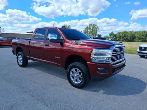 Delmonico Red Pearlcoat 2023 RAM 2500 Laramie Crew Cab 4x4 6'4' Box