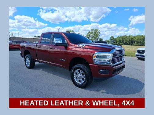 Delmonico Red Pearlcoat 2023 RAM 2500 Laramie Crew Cab 4x4 6'4' Box