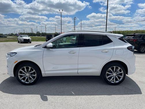 White Frost Tricoat 2026 Buick Encore GX Avenir
