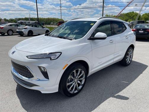 White Frost Tricoat 2026 Buick Encore GX Avenir