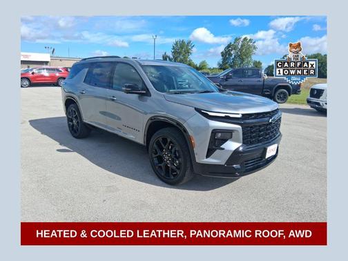 Sterling Gray Metallic 2024 Chevrolet Traverse RS