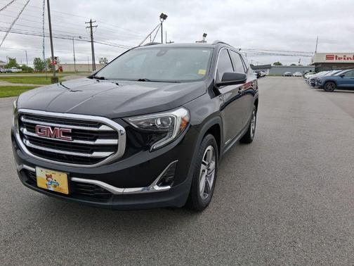 Ebony Twilight Metallic 2018 GMC Terrain SLT