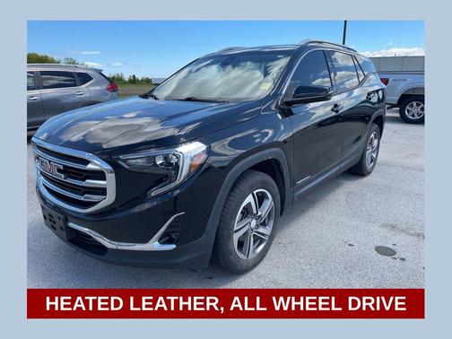 Ebony Twilight Metallic 2018 GMC Terrain SLT