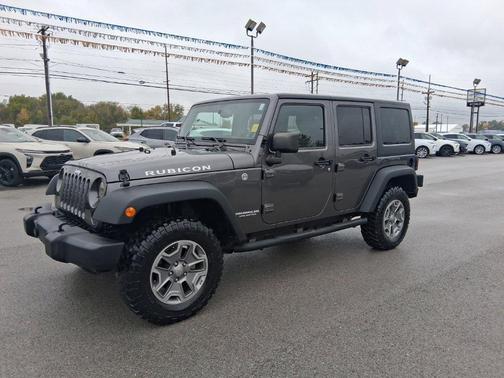 Granite Crystal Metallic Clearcoat 2016 Jeep Wrangler Unlimited Rubicon
