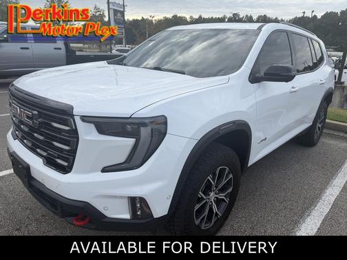 Summit White 2024 GMC Acadia AWD AT4