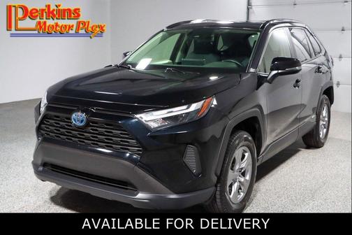 Midnight Black Metallic 2023 Toyota RAV4 Hybrid XLE
