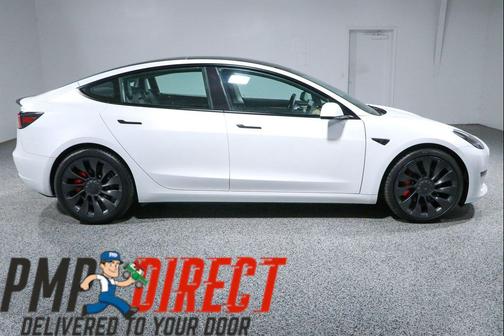 Pearl White Multi-Coat 2023 Tesla Model 3 Performance