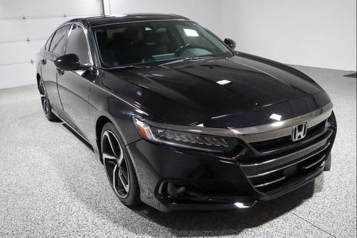 Crystal Black Pearl 2022 Honda Accord Sport 1.5T