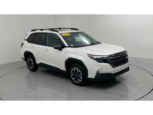 Crystal White Pearl 2026 Subaru Forester Premium